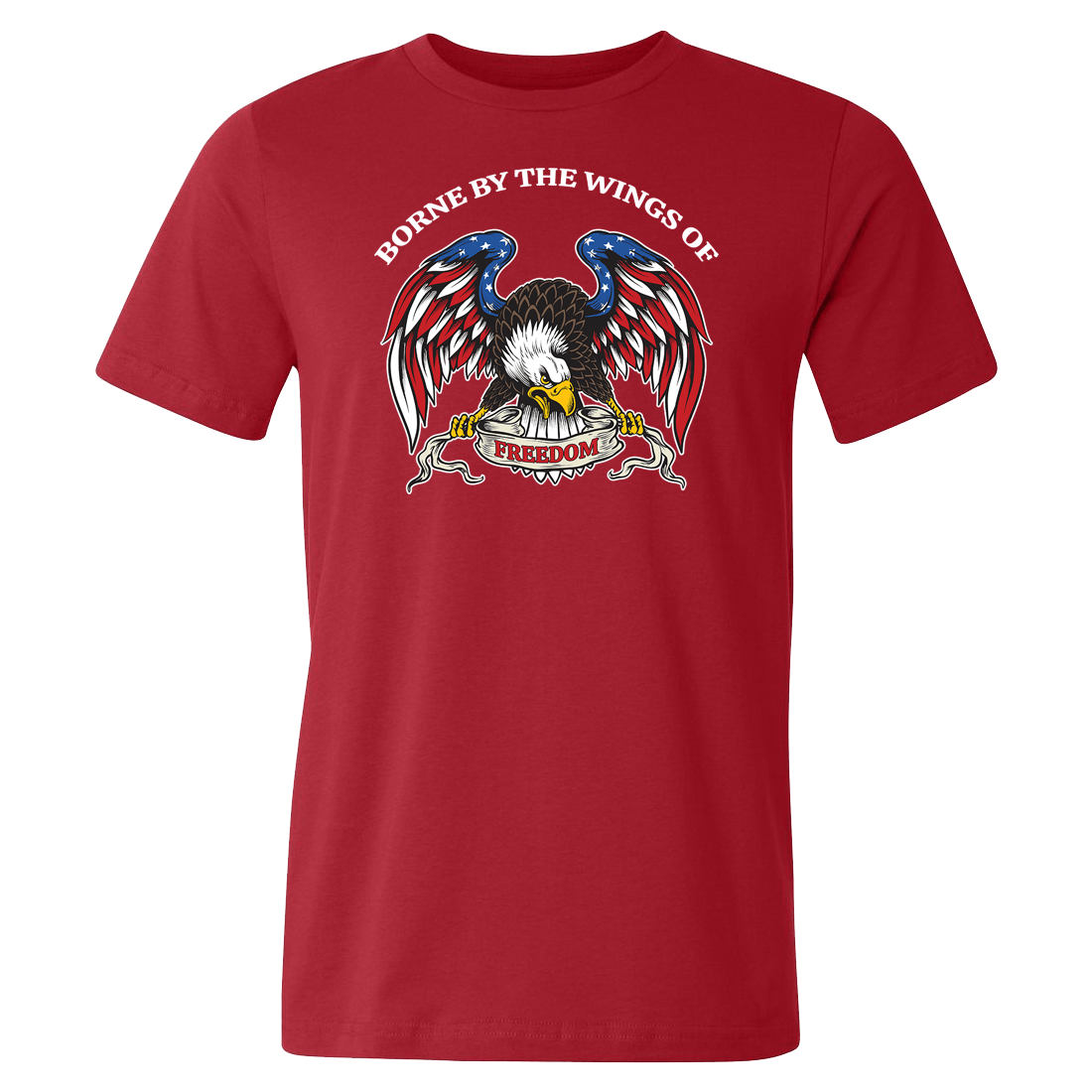 Borne by the Wings of Freedom Men's T-shirt