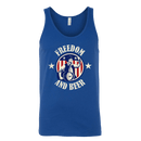 Freedom And Beer Tank Top