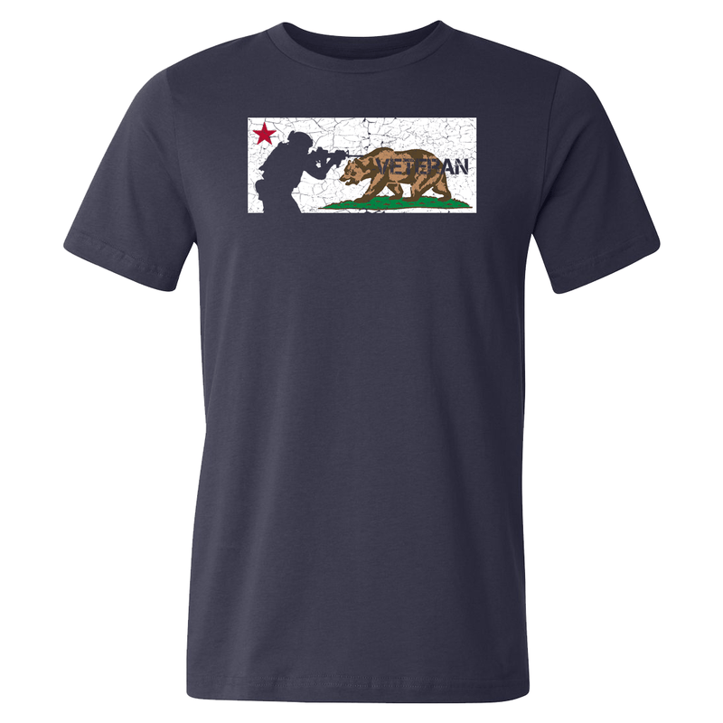 California Veteran Men's T-shirt