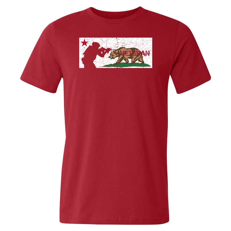 California Veteran Men's T-shirt