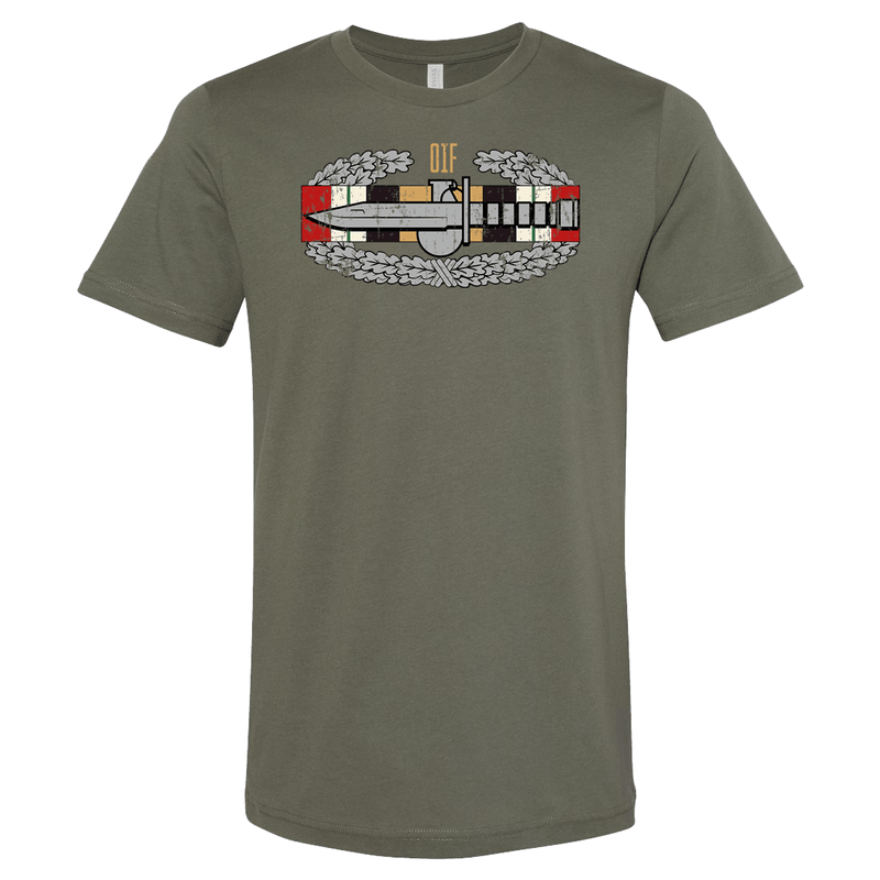 Combat Action Badge Operation Iraqi Freedom Shirt