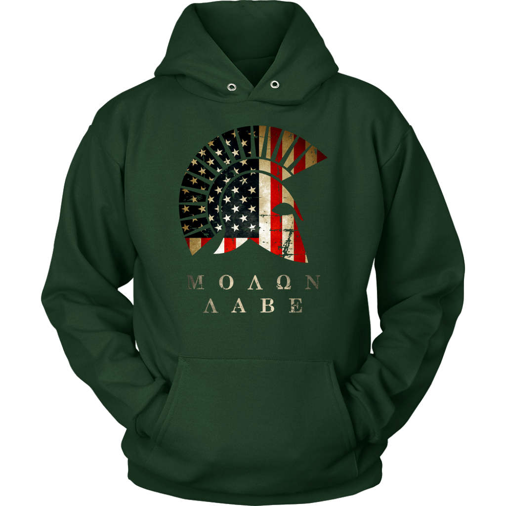 Molon Labe Unisex Hoodie