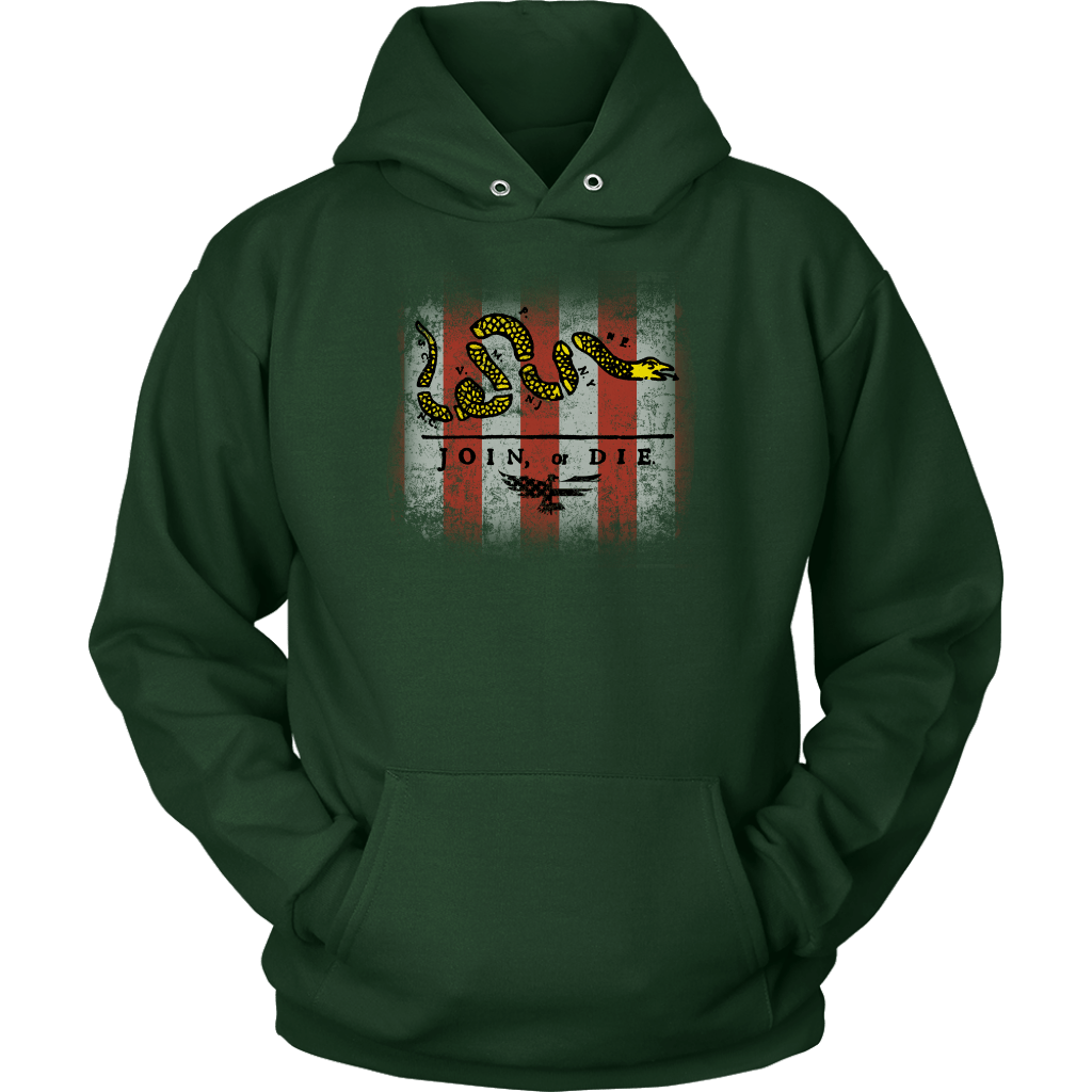 Join or Die Unisex Hoodie