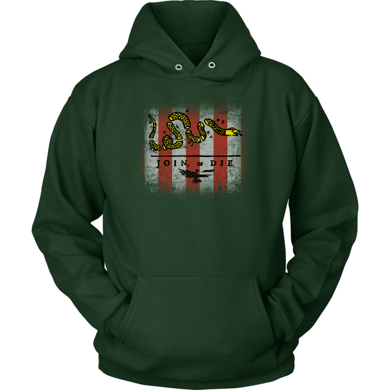 Join or Die Unisex Hoodie