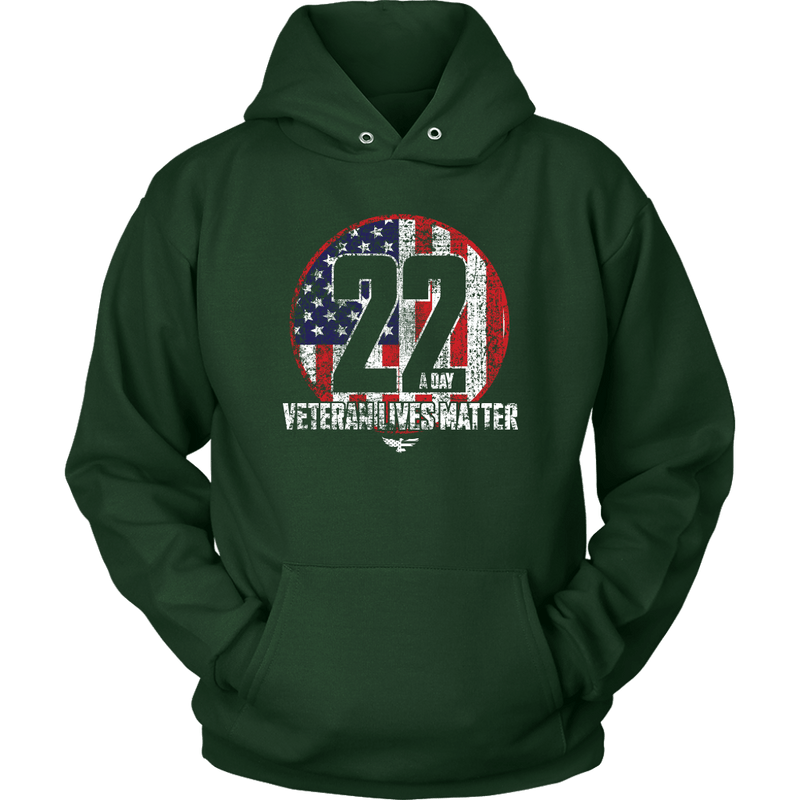 22 Awareness Unisex Hoodie