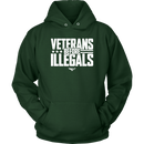 Veterans Before Illegals Unisex Hoodie