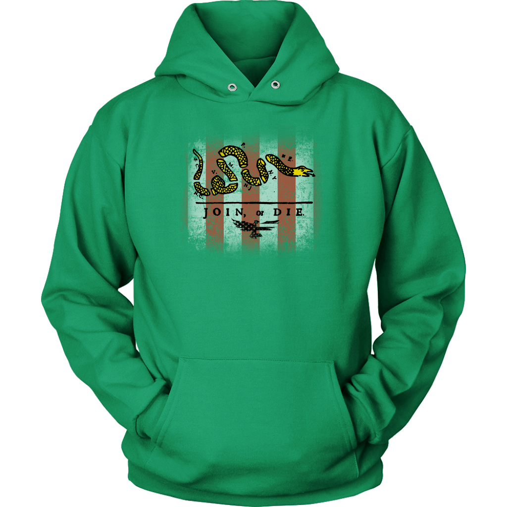 Join or Die Unisex Hoodie