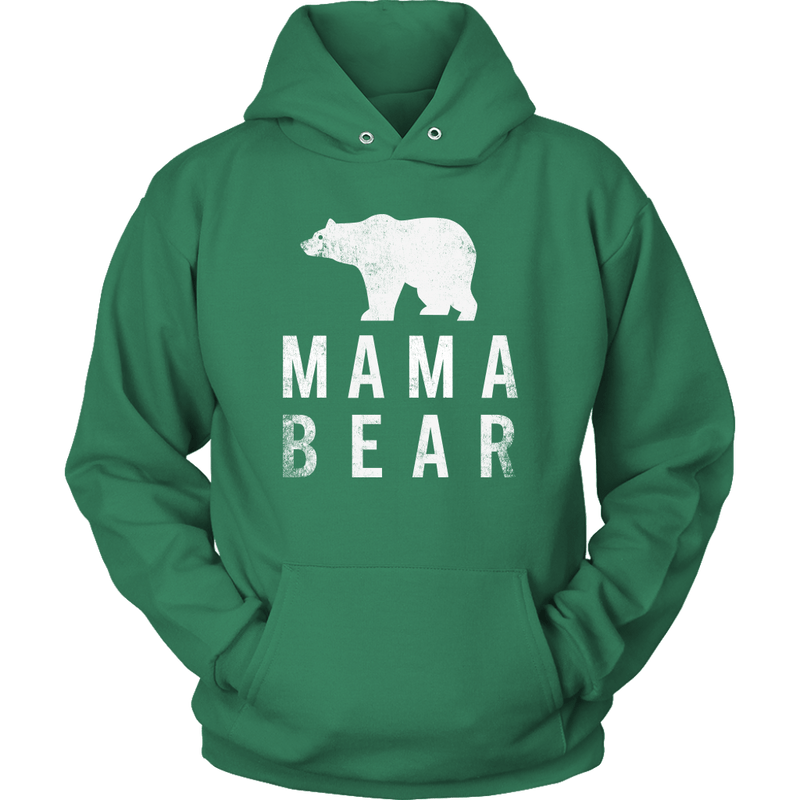 Mama Bear Unisex Hoodie Eagle Six Gear