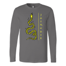 Join Or Die Yellow Snake Long Sleeve Tee