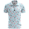 Armed Flamingos Golf Polo Shirt