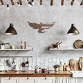 E6G American Eagle Die-cut Metal Sign