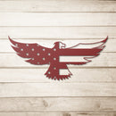 E6G American Eagle Die-cut Metal Sign