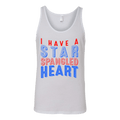 I Have A Star-Spangled Heart Tank Top