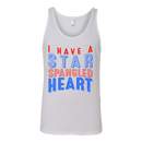 I Have A Star-Spangled Heart Tank Top