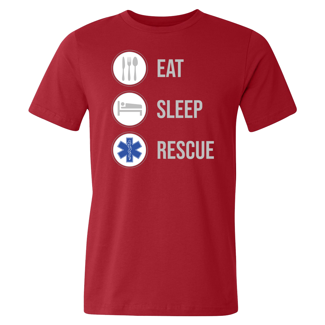Eat Sleep Rescue EMT T-shirt
