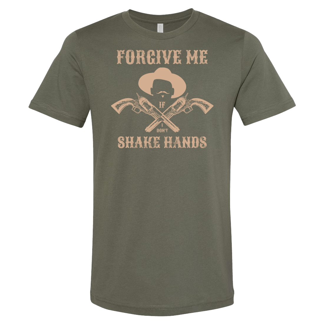 Forgive Me If I Don't Shake Hands Tee
