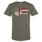 Fueled by Fire Driven by Courage Firefighter T-shirt