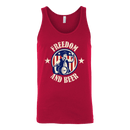Freedom And Beer Tank Top