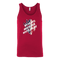 My Heart Beats Red, White, & Blue Tank Top