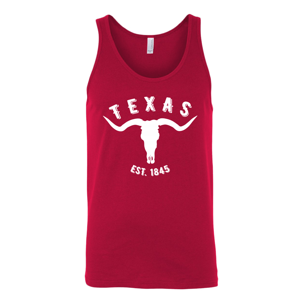 Texas Established 1845 Tank Top