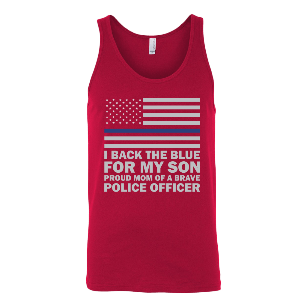 Proud Police Mom Tank Top