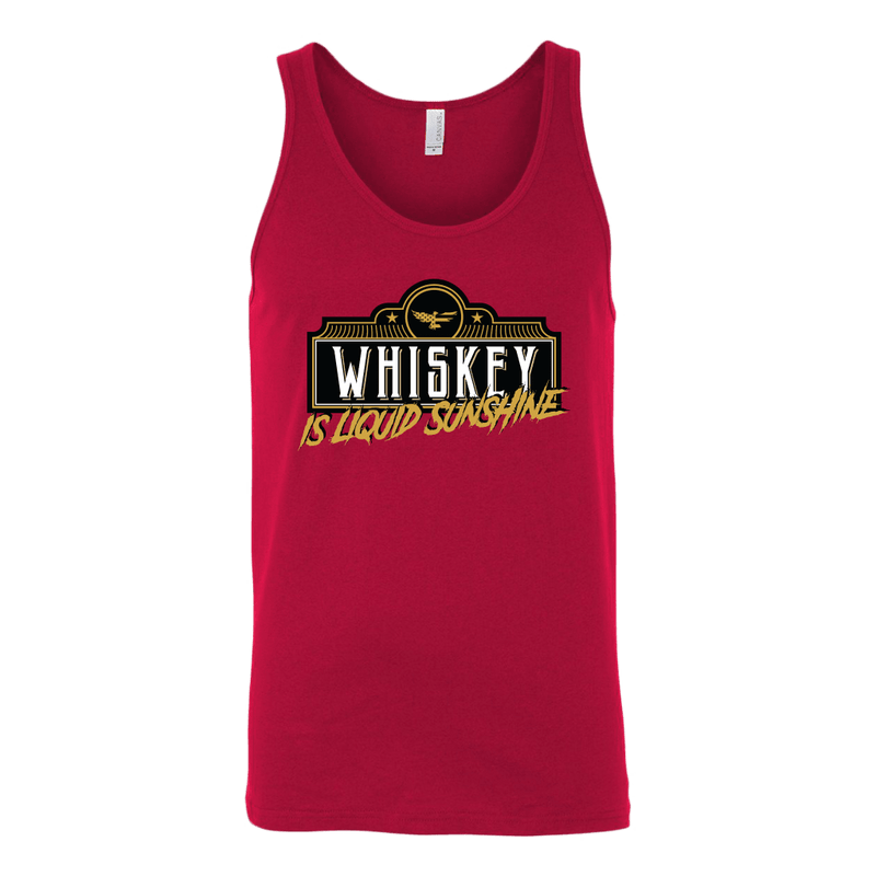 Whiskey Is Liquid Sunshine Tank Top