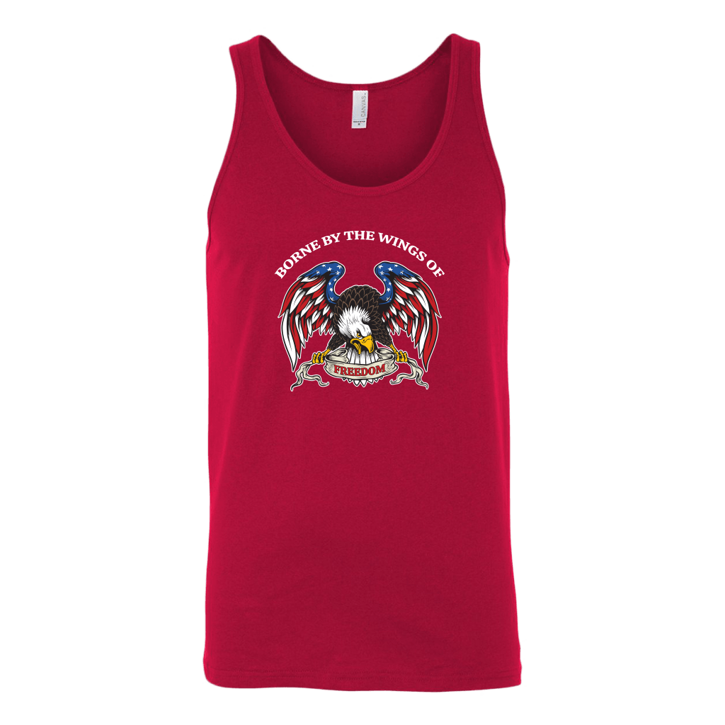 Borne by the Wings of Freedom Tank Top