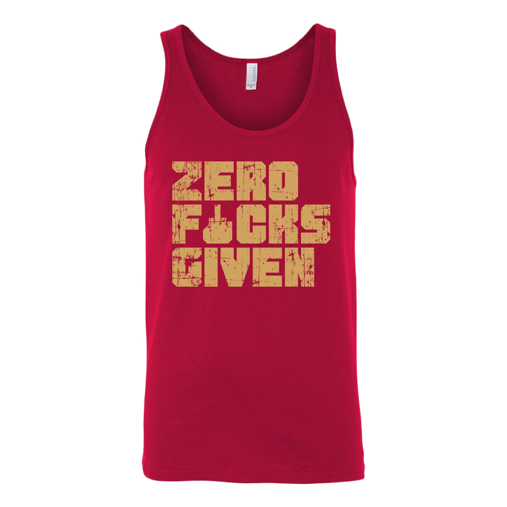 Zero F&#$ Given Tank Top