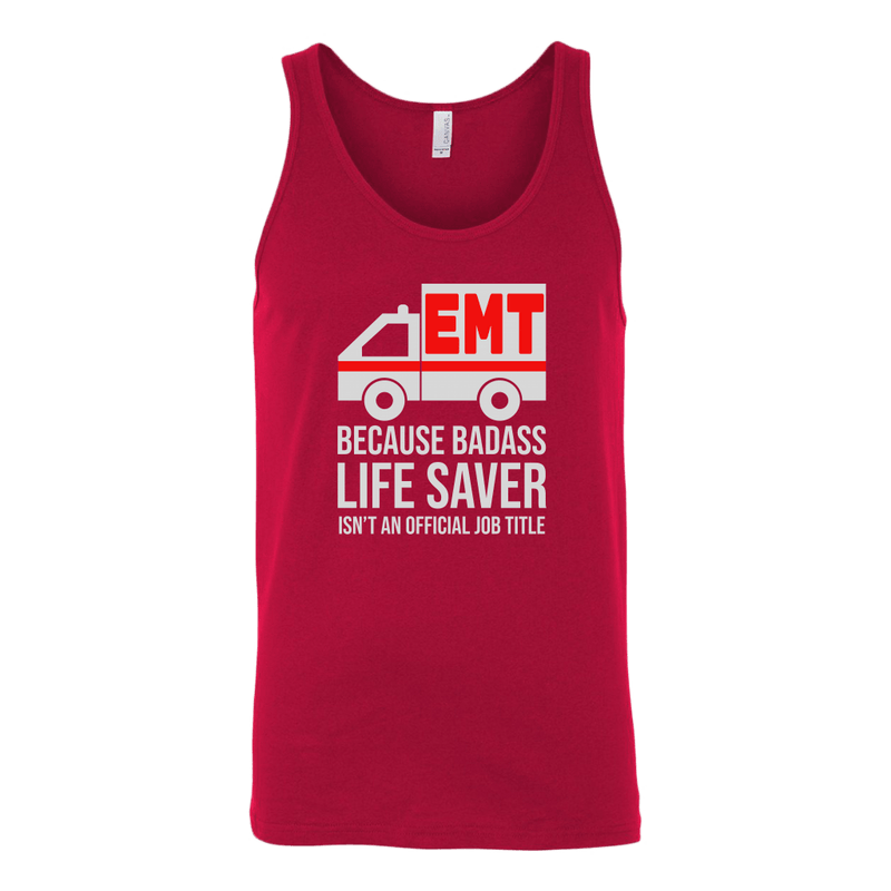 Badass Life Saver EMT Tank Top