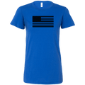 Black USA Flag Women's T-Shirt