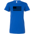 Black USA Flag Women's T-Shirt