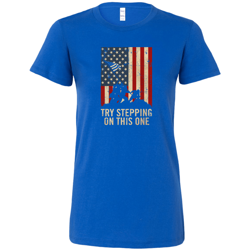 Try Stepping On This One Women's T-Shirt
