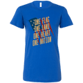 One Flag, One Land, One Heart, One Nation Women's T-shirt