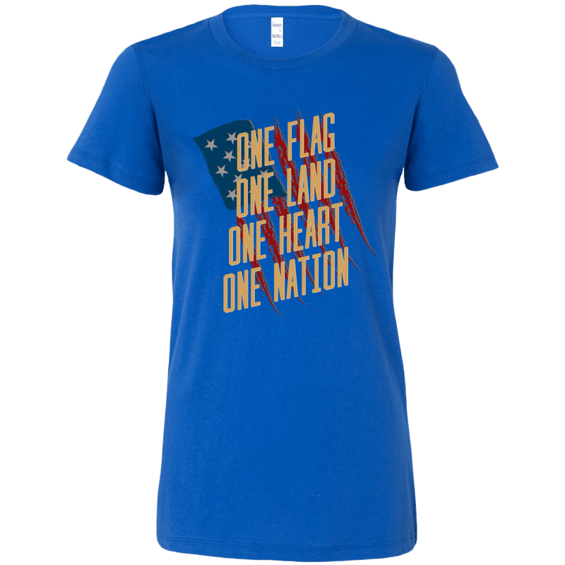One Flag, One Land, One Heart, One Nation Women's T-shirt