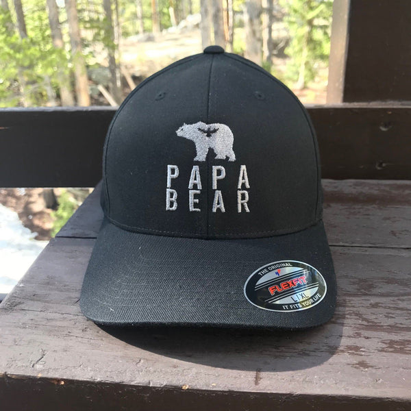 Limited Edition - Papa Bear Flexfit Hat- Clearance