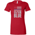 Keep Calm And Back The Blue Women's T-Shirt