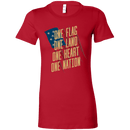 One Flag, One Land, One Heart, One Nation Women's T-shirt