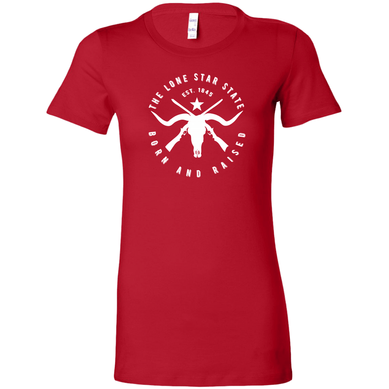Texas Lone Star State - Born and Raised Women's T-shirt