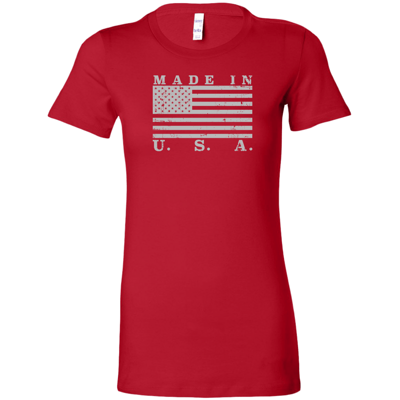Made In USA Flag Women's T-Shirt
