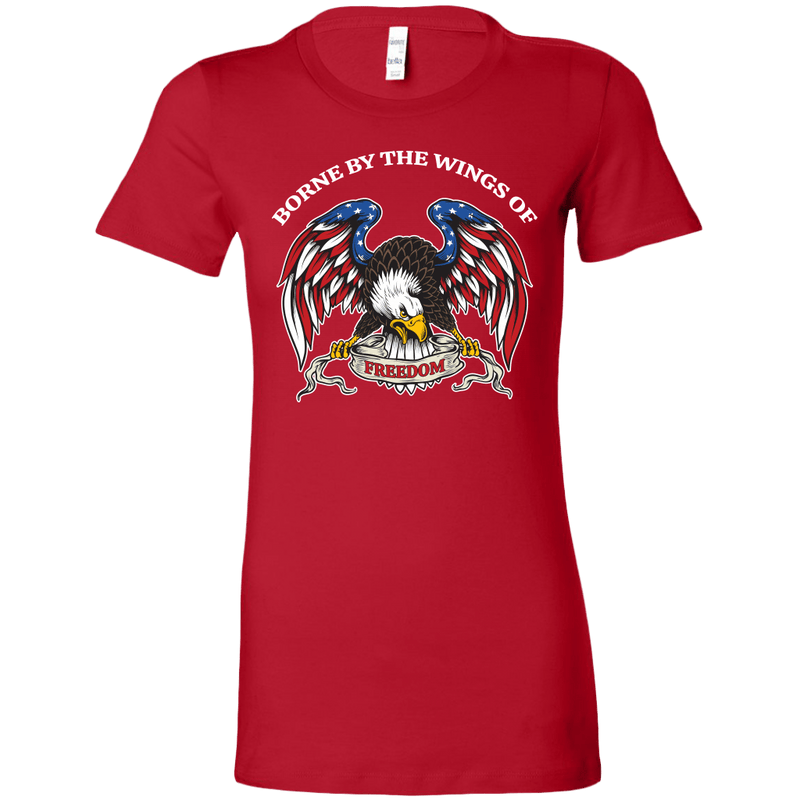 Borne by the Wings of Freedom Women's T-shirt