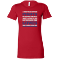 True Police Officer Thin Blue Line Women's T-Shirt
