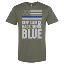 Keep Calm And Back The Blue Shirt