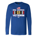 Iraq Ribbon American Made Long Sleeve