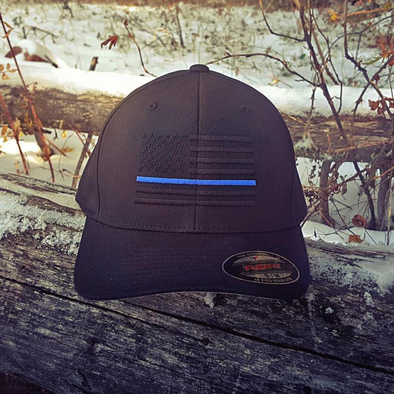 LEO Blackout Flag FlexFit- Clearance