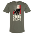 Land of the Free Home of the Brave Tee