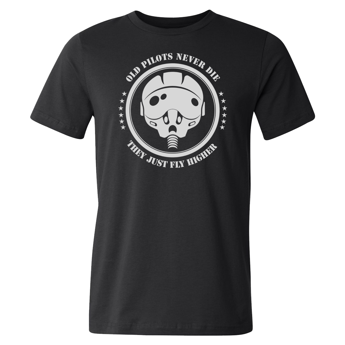 Old Pilots Never Die Men's T-shirt