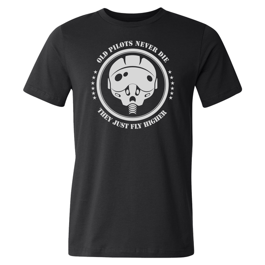 Old Pilots Never Die Men's T-shirt