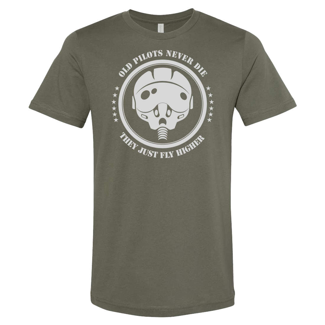Old Pilots Never Die Men's T-shirt