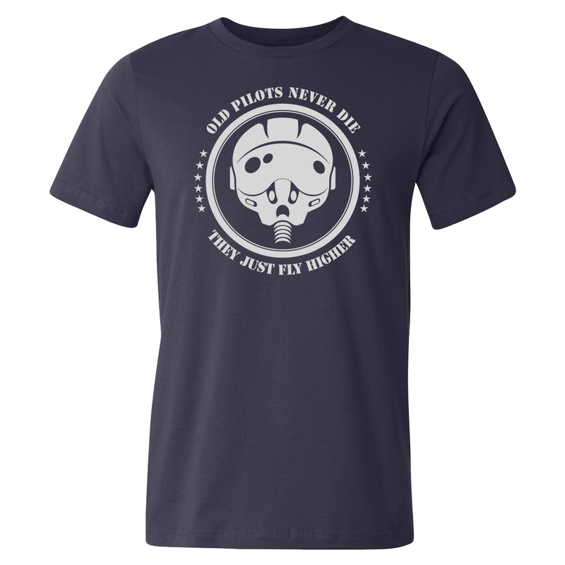 Old Pilots Never Die Men's T-shirt