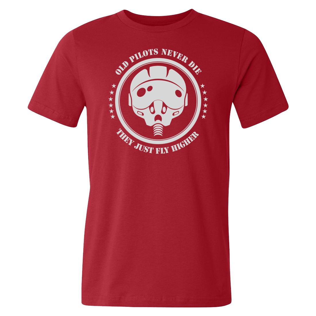 Old Pilots Never Die Men's T-shirt